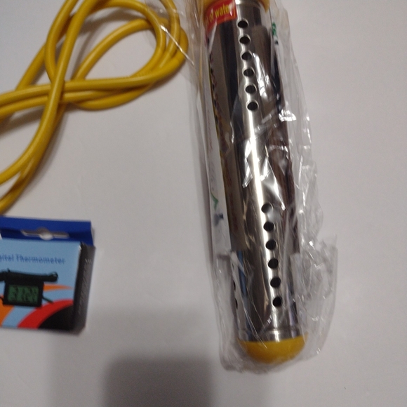 1500W Immersion Water Heater with Thermostat, Anti-Dry Burning Temperature Cont - Picture 11 of 16